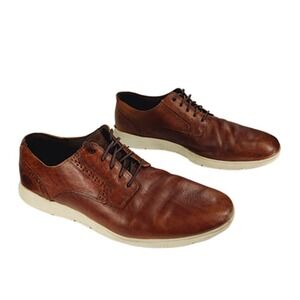 Timberland Mens‎ Oxford Shoes 11 45 Franklin Park Brogue Wheat Full Grain Brown0
